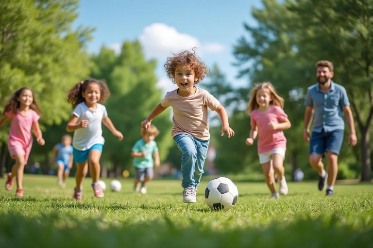 Les jeux en extérieur qui favorisent l’activité physique chez l’enfant