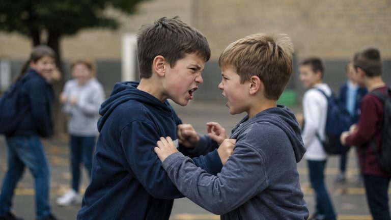 D’où viennent les disputes entre enfants à l’âge scolaire ?
